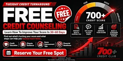 Free Credit Counseling: Your 30–60 Day Credit Improvement Plan