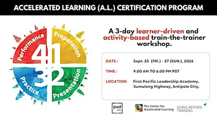 Accelerated Learning Certification (The Philippines) - 3rd edition