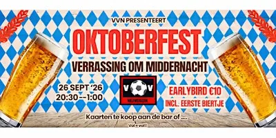 Oktoberfest vv Nieuwerkerk (met verrassing om 0:00 uur)