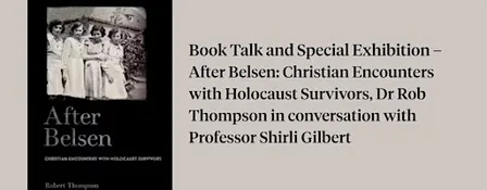 Book Talk and Special Exhibition – After Belsen