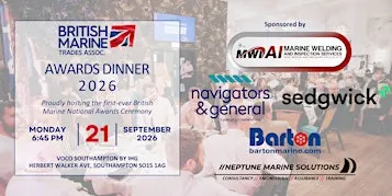 British Marine Trades Association Awards Dinner 2026
