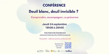 Conférence sur le deuil blanc