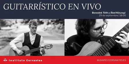 Guitarrístico en vivo | Benedek Tóth y Ábel Kőszegi