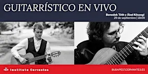 Guitarrístico en vivo | Benedek Tóth y Ábel Kőszegi