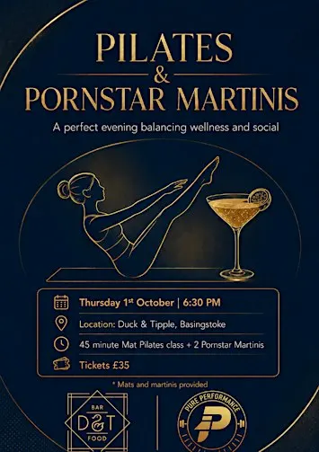 Pilates & Pornstar Martinis