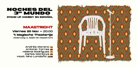 Stand-up Comedy en Español (Maastricht) - Noches del 3er Mundo
