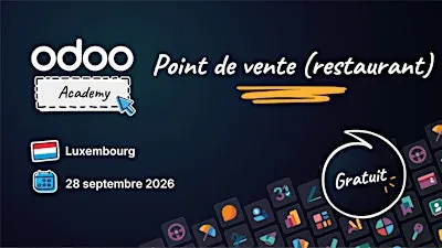 Odoo Academy Point de Vente (Restaurant)- Luxembourg