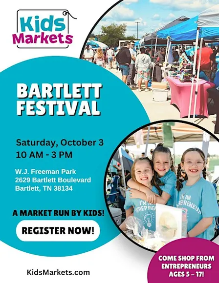 Kids Markets at Bartlett Festival