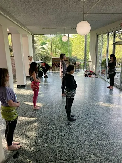 Belly Dance Class at the Willows Mansion