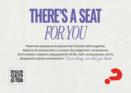 The Alpha Film Series - including lunch