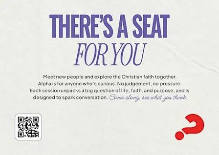 The Alpha Film Series - including lunch