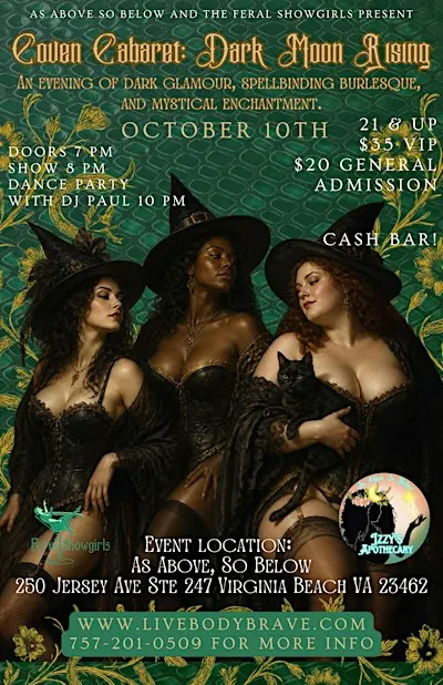 Coven Cabaret: Dark Moon Rising