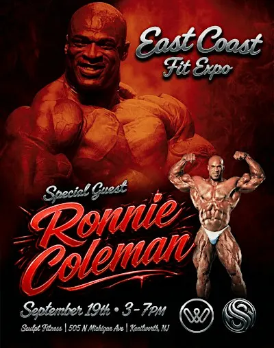 RONNIE COLEMAN meet and greet @ East Coast Fit Expo