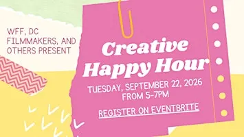 9/22/26 CREATIVE HAPPY HOUR