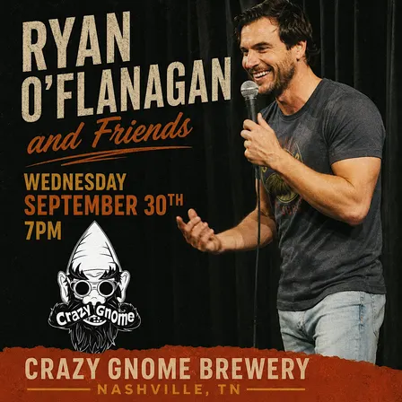 Ryan O'Flanagan LIVE at Crazy Gnome Brewing