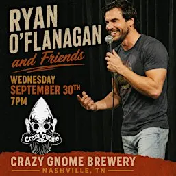 Ryan O'Flanagan LIVE at Crazy Gnome Brewing