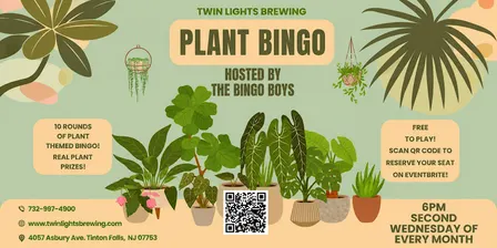 Plant Bingo at Twin Lights Brewing