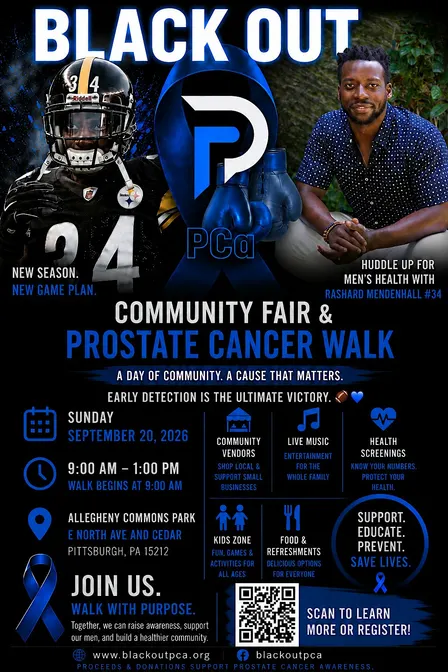 Blackout PCa’s 3rd Annual Prostate Cancer Walk and Community Health Fair