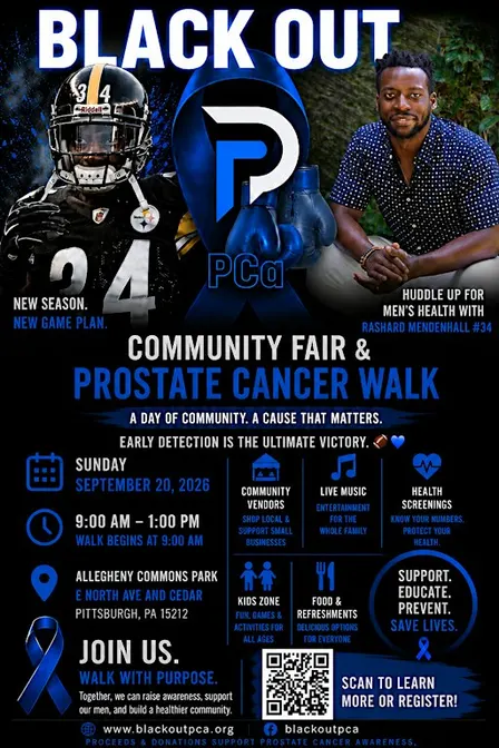 Blackout PCa’s 3rd Annual Prostate Cancer Walk and Community Health Fair
