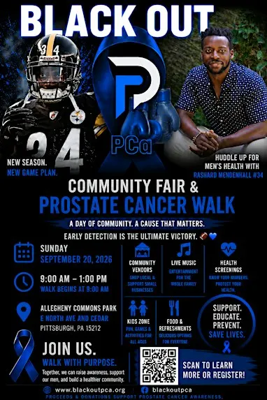 Blackout PCa’s 3rd Annual Prostate Cancer Walk and Community Health Fair