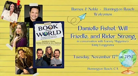 Boy Meets World Cast signs BOOK MEETS WORLD at B&N - HB