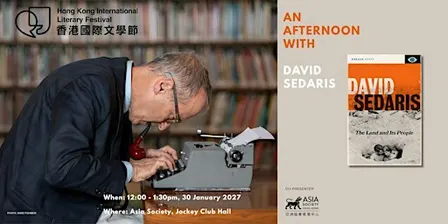 An Afternoon with David Sedaris | HKILF Literary Event