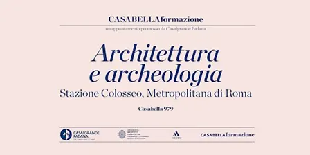 Casabella 979: Stazione Colosseo, Metropolitana di Roma