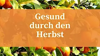 Gesund durch den Herbst