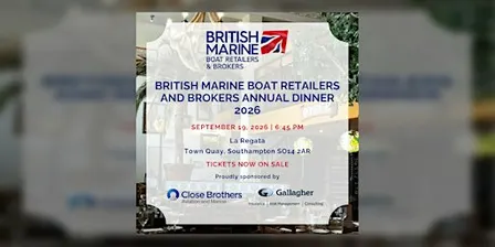 British Marine Boat Retailers & Brokers Annual Dinner 2026