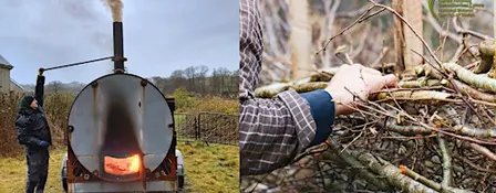 Hedge Laying & Charcoal Making Course | Cwrs Gosod Gwrychoedd a Gwneud Siar