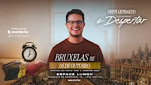 Deive Leonardo em Bruxelas