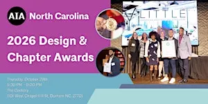 2026 AIA North Carolina Design & Chapter Awards