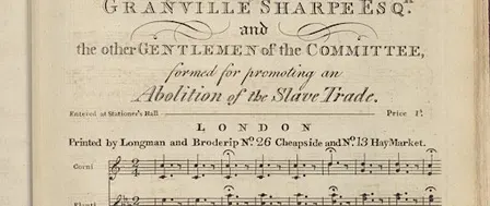 Abolition Song and its Legacies