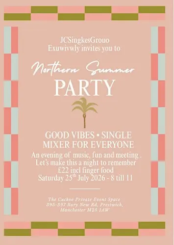 Northern Summer Singles Mixer