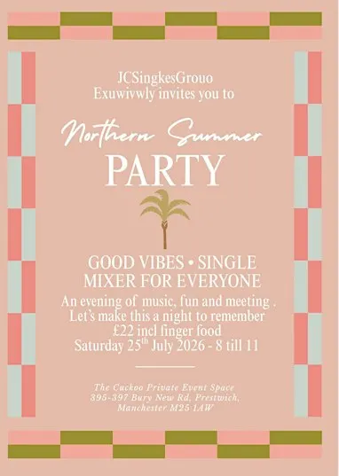 Northern Summer Singles Mixer