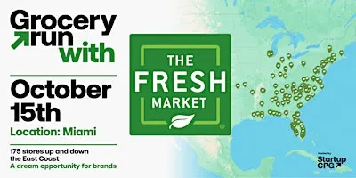 The Fresh Market Grocery Run in Miami  - Oct. 2026