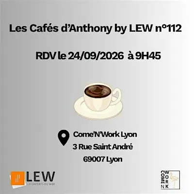 Matinale Pro Les Cafés d'Anthony by LEW n°112