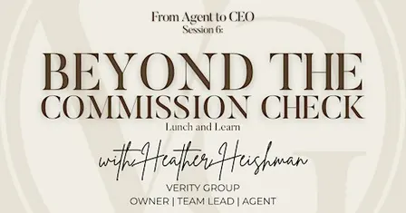 Beyond the Commission Check