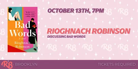 Rioghnach Robinson Brooklyn Event for Bad Words