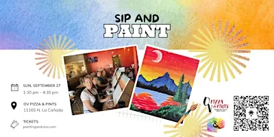 Serenity Lake Paint and Sip at OV Pizza
