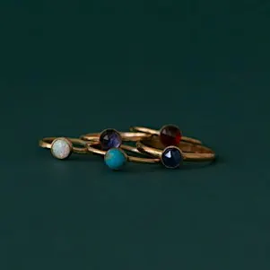 Gemstone Ring Workshop with ember&onyx jewelry
