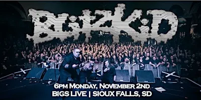BLITZKID: Modern Hel Tour at Bigs Bar Live