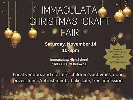 Immaculata Christmas Craft Fair