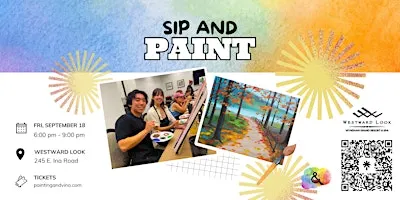 Autumn Path Paint and Sip at Westward Look