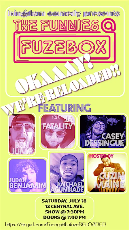The Funnies @ Fuze Box-"A Funny Fall Into Fall F'All Y'All!"
