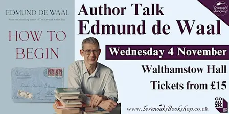 Author Talk with Edmund de Waal