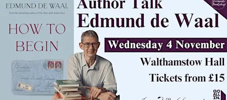 Author Talk with Edmund de Waal