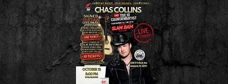CHAS COLLINS CMT TOP 10 ARTIST debuts at THE BARN IN SANFORD