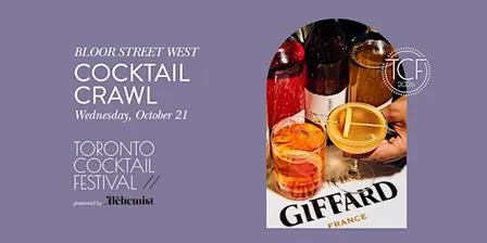 Bloor Street West Cocktail Crawl