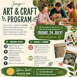 Weekly Inclusive Art & Craft Program
